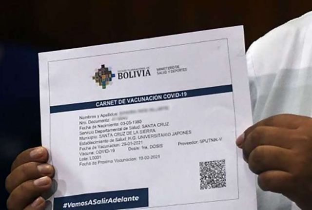 Desde el 1 de enero habrá control del carnet de vacunación contra el Covid