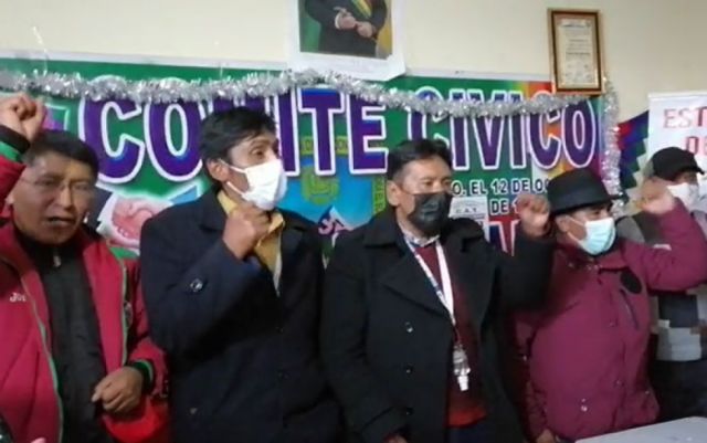 Cívico alteño pide renuncia de los ministros 