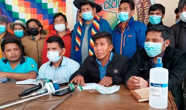 En su ampliado en Tarija, Interculturales aplazaron al gabinete de Arce  