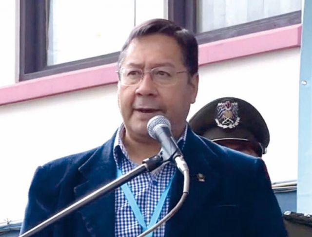 MAS La Paz ratifica apoyo al presidente Luis Arce