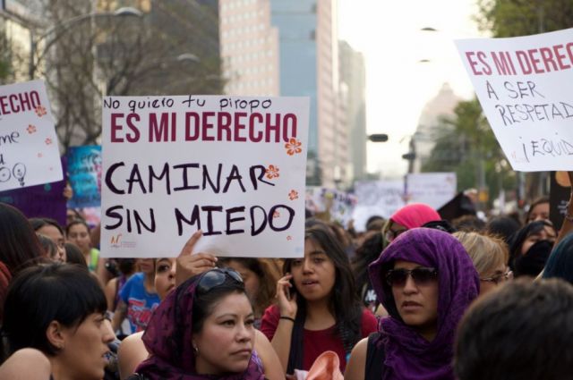 Despliegue policial por posible violencia en el Día de la Mujer