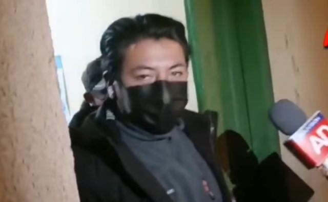 Juez amplia por tres meses la detención de Marco Pumari y éste dice que no lo doblegarán