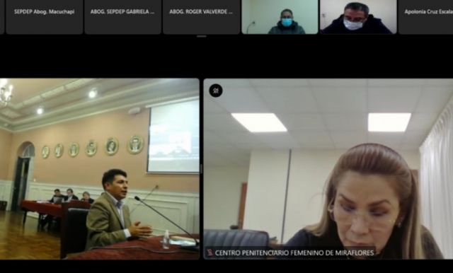 Concluye declaración de testigos de cargo y comienzan los descargos en el juicio contra Añez y otros