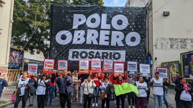 Marcha en Argentina “contra el hambre y pobreza”