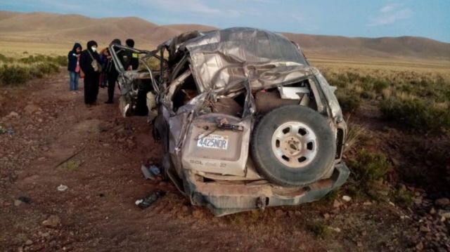 Manejan dos hipótesis sobre el accidente de los aduaneros en Tarija