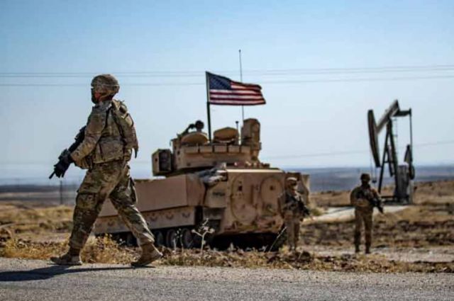 EEUU envía armas a bases ilegales en Siria