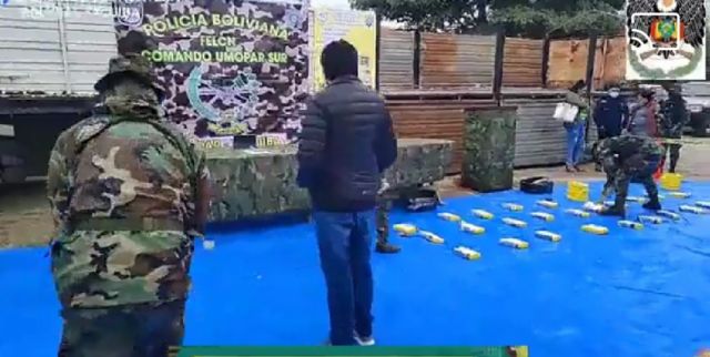 Yacuiba: Umopar incauta más de 67 kilos de cocaína, Argentina era el destino 