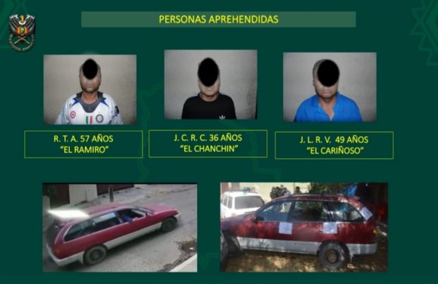 Tarija: Caen 3 supuestos responsables del robo a Derechos Reales