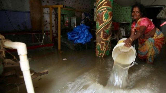 Las intensas lluvias en India provocan 16 muertes y un millón de afectados