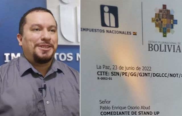 Impuestos advierte con acciones legales a comediante que parodió el trámite del NIT