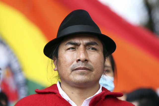 Suspenden audiencia de juicio contra Leonidas Iza