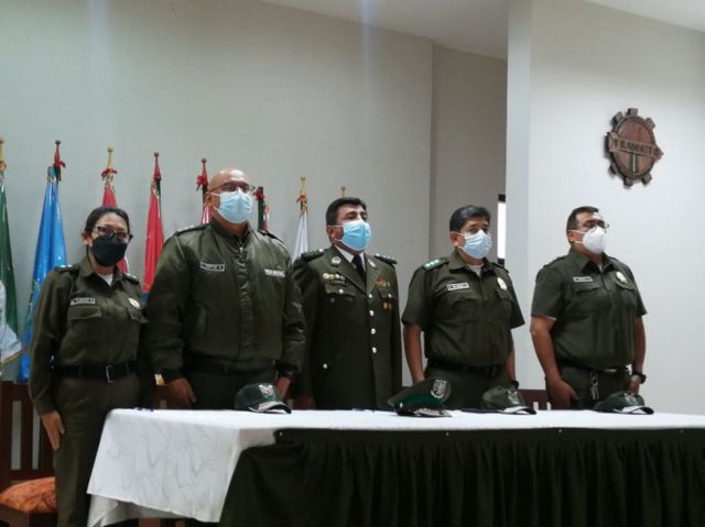 Coronel Héctor Pereira asume como comandante de Tarija