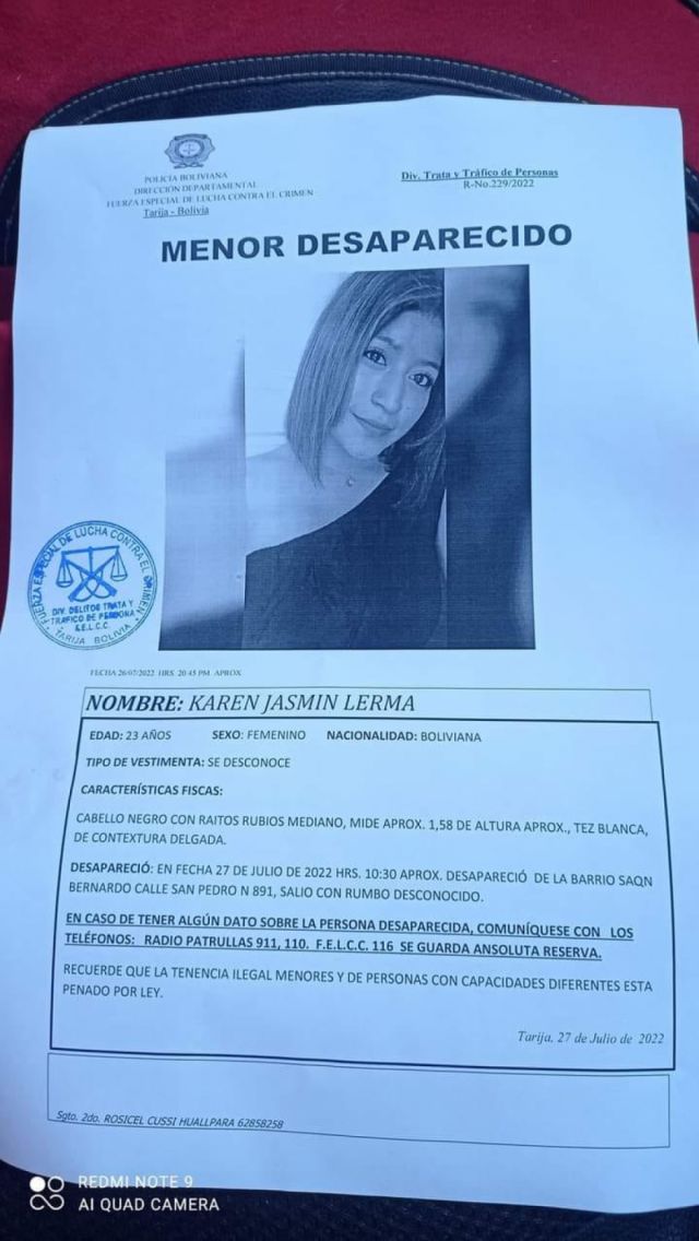 Encontraron a joven que había desaparecido