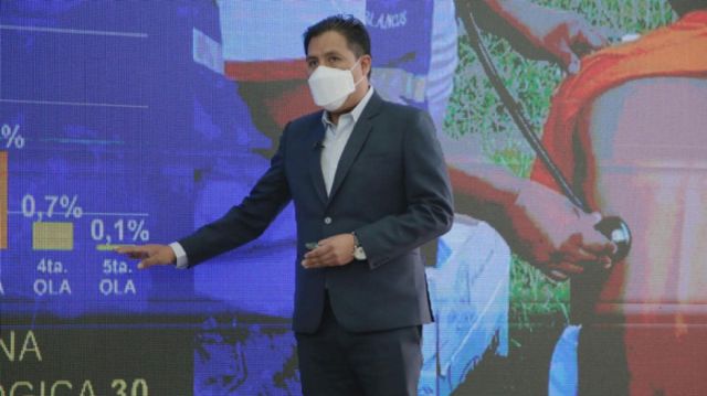 Ministerio de Salud reporta ralentización en casos Covid-19 y que se aproxima el pico de la quinta ola