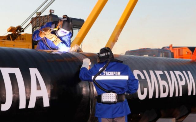 Gazprom eleva suministro de gas a China