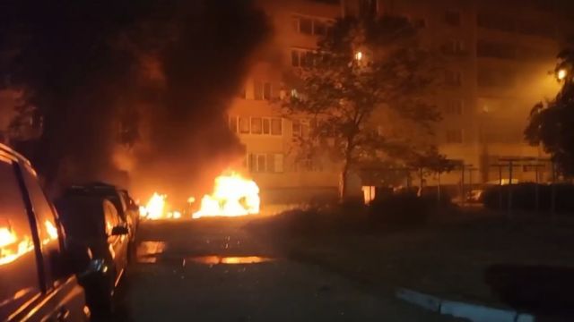 Las fuerzas ucranianas bombardean Energodar