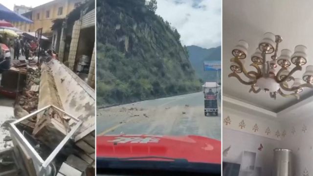 VIDEOS: Un potente terremoto de 6,8 sacude la provincia China de Sichuan