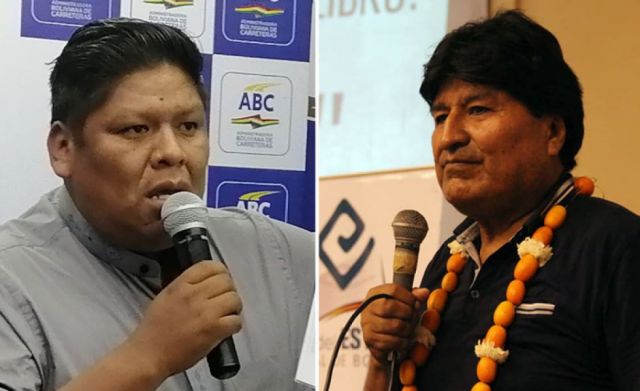 Evo arremete contra Henry Nina: ‘yo no hablo con corruptos’