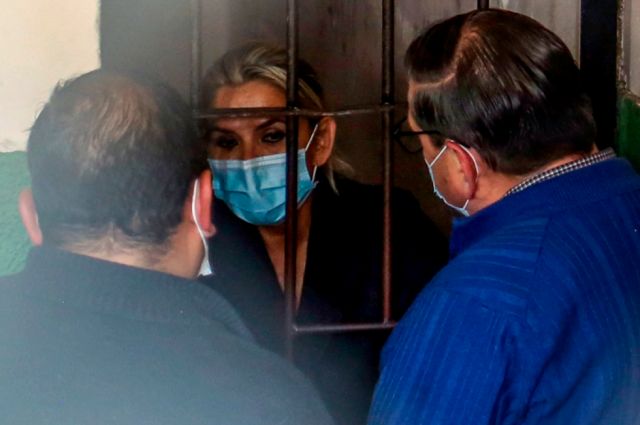 Ratifican prisión preventiva de Jeanine Áñez