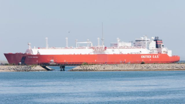 EEUU aumenta las entregas de gas licuado a la UE