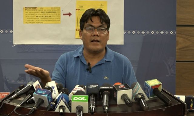 Diputado Arce: corruptos siguen operando en la ABC