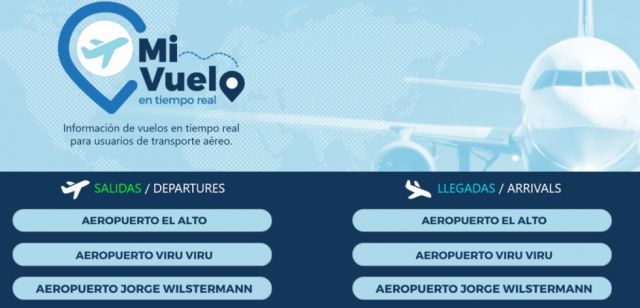 La ATT lanza una plataforma que proporciona información de vuelos en tiempo real