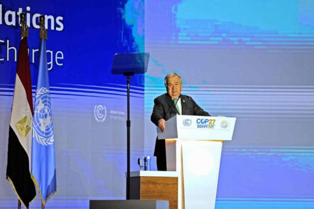 Guterres: Estamos en un camino hacia el infierno climático