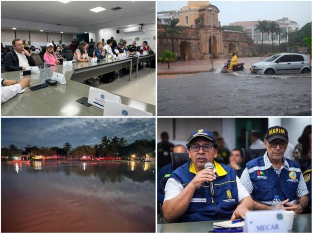 Lluvias dejan estragos en Colombia