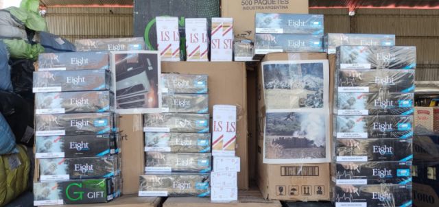 Sujeto quemó cerca de 30 toneladas de cigarrillos para evitar incautación en Tarija