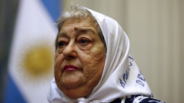 Muere Hebe de Bonafini, histórica presidenta de Madres de Plaza de Mayo