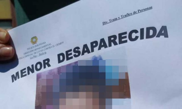 Intensifican la búsqueda de una menor de 14 años desaparecida en Tarija