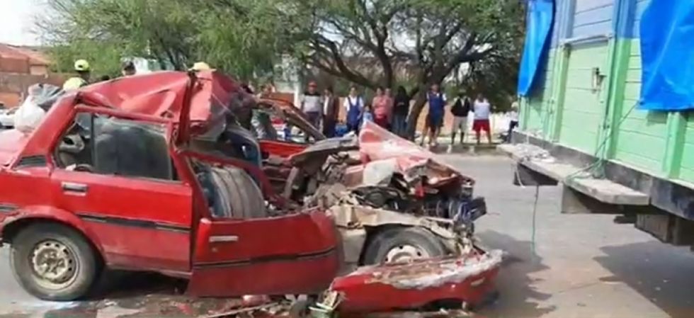 Dos personas pierden la vida tras una colisión en Tarija