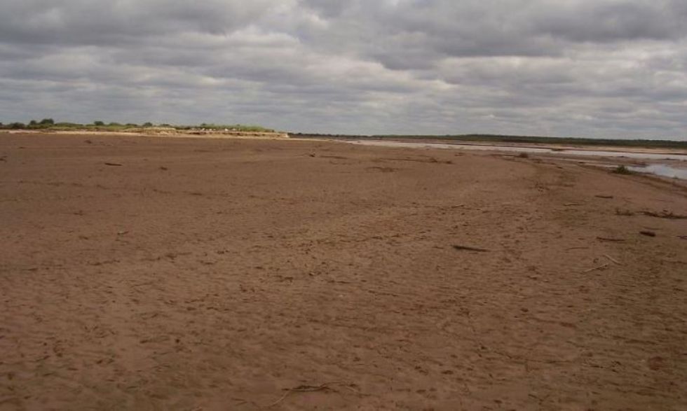 “Es la primera vez que se corta el flujo de agua del Pilcomayo y no ingresa ni a Paraguay ni a Argentina”