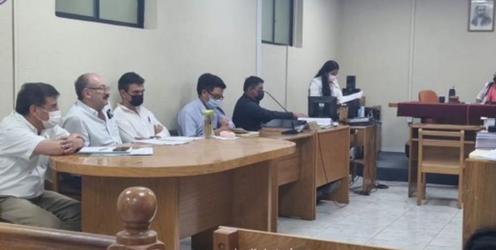 Suspenden audiencia de Paz y otro imputado