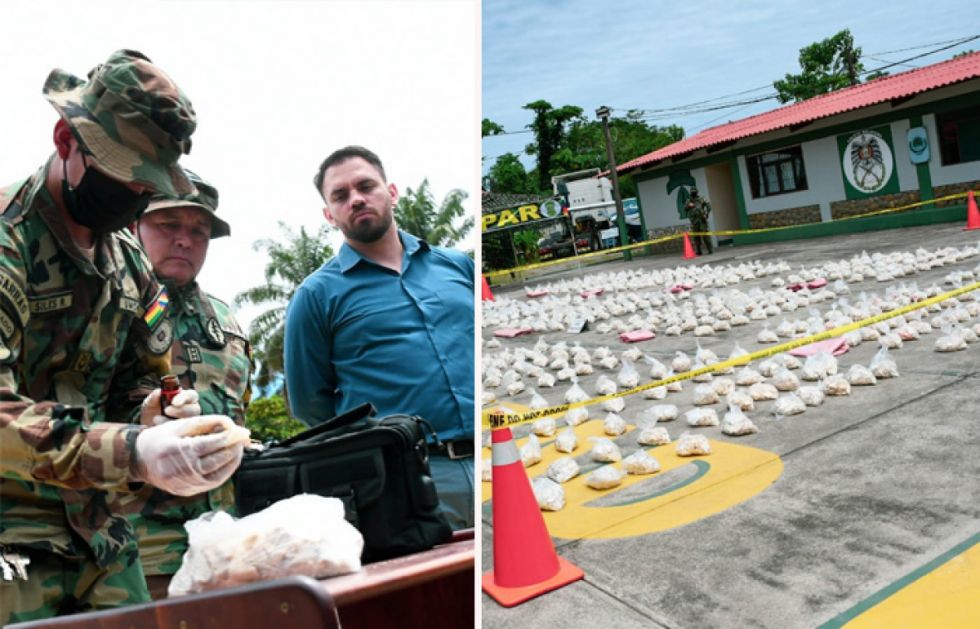 Del Castillo reporta incautación de 732 kg de cocaína en Villa Tunari-Chapare