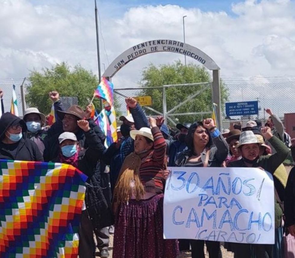 Organizaciones instalan vigilia en Chonchocoro