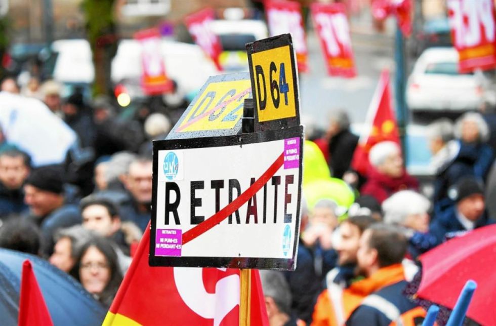 Franceses rechazan reforma de jubilación