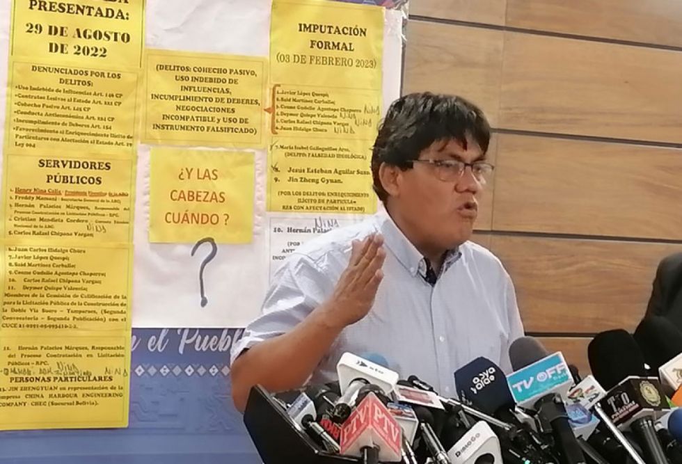 Diputado Arce pide ir contra las “cabezas” en el caso ABC y afirma que altas autoridades recibieron dinero
