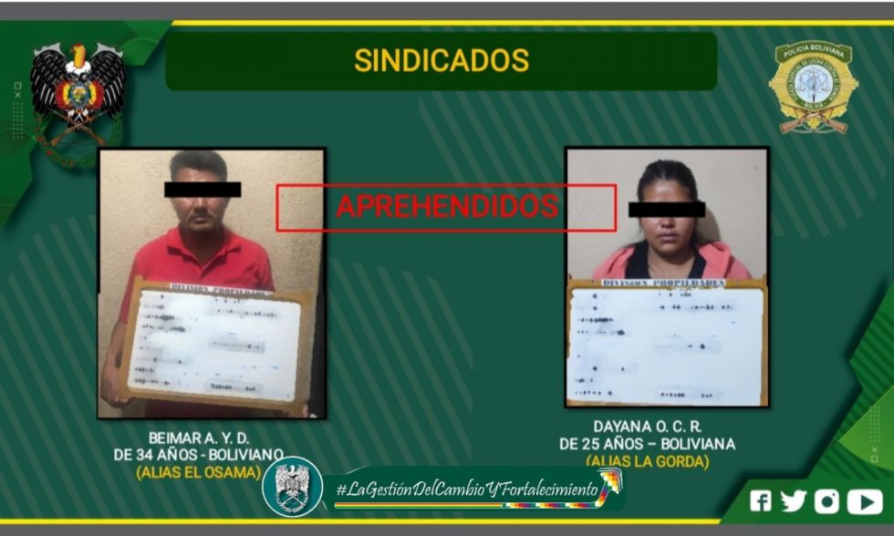 Caen dos delincuentes por pildorear y robar $us 17 mil en Tarija 