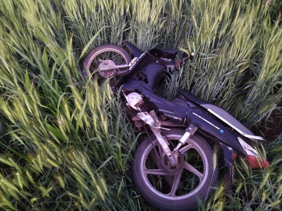Tarija: Compadres festejaron y se olvidaron de sus motos