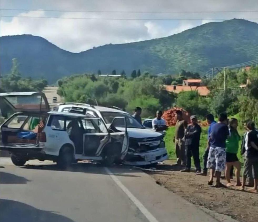 Reportan dos heridos en accidente de tránsito en Tarija