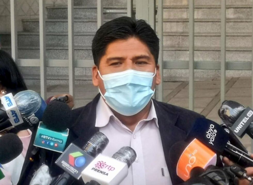 Califican de show político la denuncia contra el hijo de Luis Arce