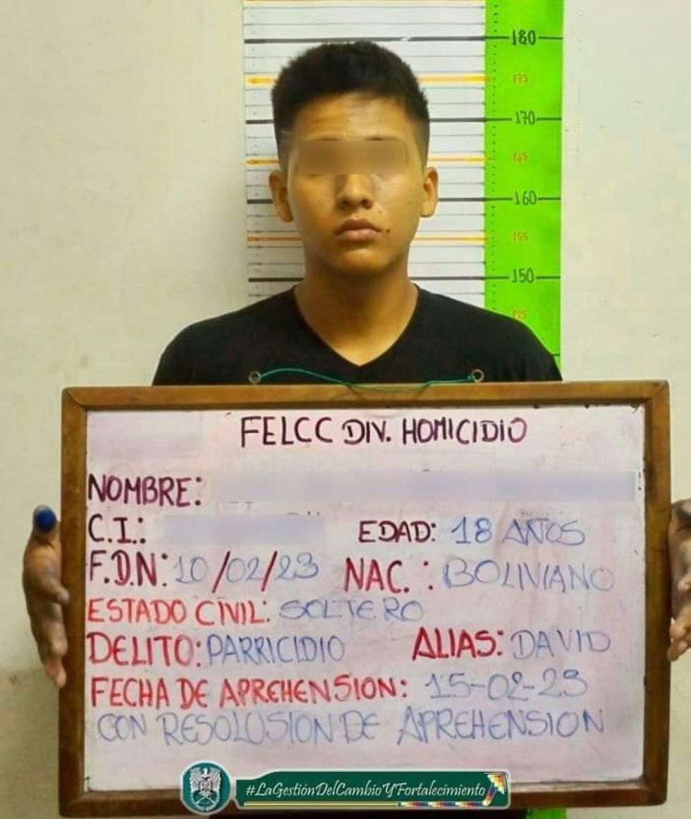 Encarcelan a presunto parricida en Villa Montes