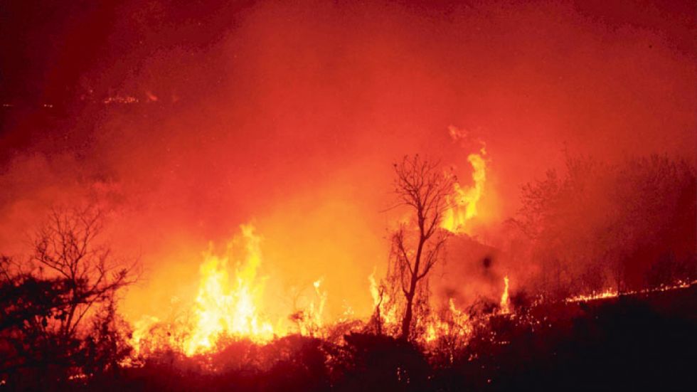 El Salvador alerta a causa de incendios forestales