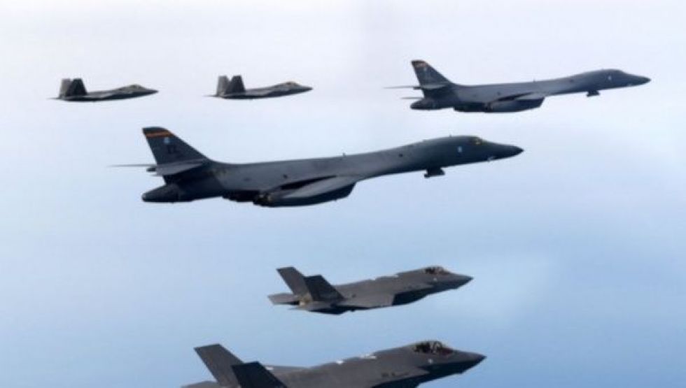 Corea del Sur y EE.UU. realizan maniobras aéreas conjuntas