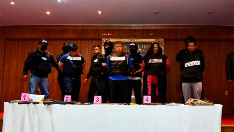 Envían a prisión a los cinco implicados en el atraco armado en El Alto