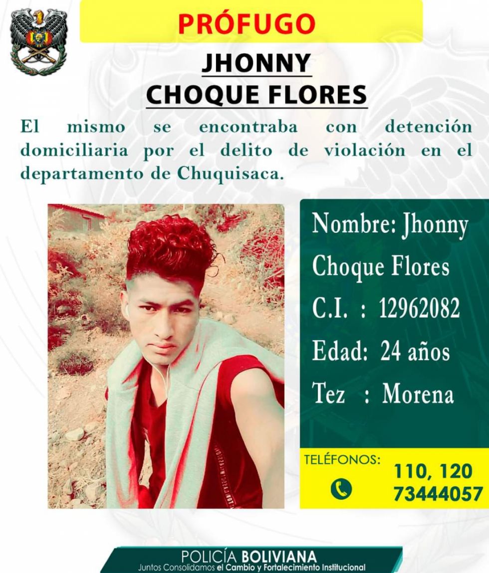 Presunto violador se dio a la fuga, tenía detención domiciliaria