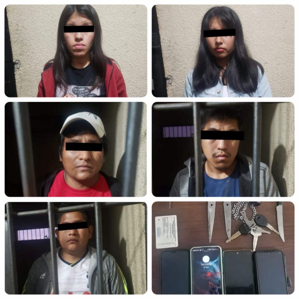 Tarija: Envían a Morros Blancos a banda de “pildoritas”