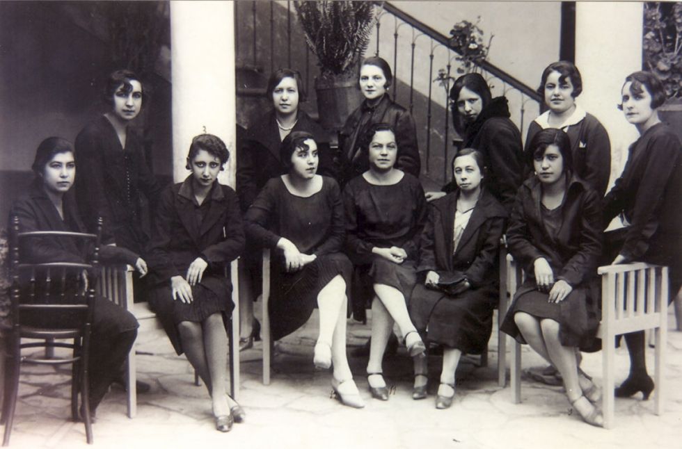 Profesoras del colegio María Laura Justiniano en Julio de 1929  