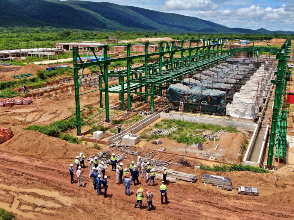 Planta Siderúrgica del Mutún tiene casi 70% de avance